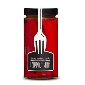 Печени червени чушки, ГУРМЕНИЦА, 490 г