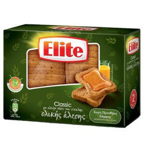 Сухари Elite Пълнозърнести 180 г