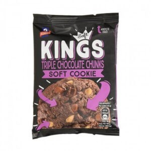 Меки Бисквити Kings Soft Cookie с Троен Шоколад 45 г
