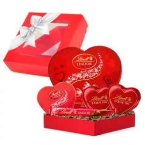 Подаръчна Кутия Lindt Hearts