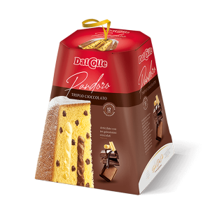 Италиански специалитет Пандоро Dal Colle с двоен шоколад 750 г