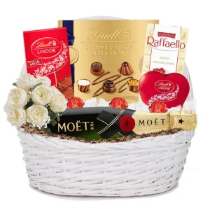 Подаръчна кошница Mini Moët & Chandon