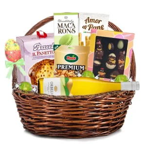 Подаръчна Кошница за Великден Happy Easter