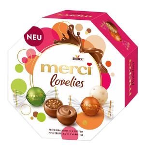 Шоколадови Бонбони Merci Lovelies 185 г