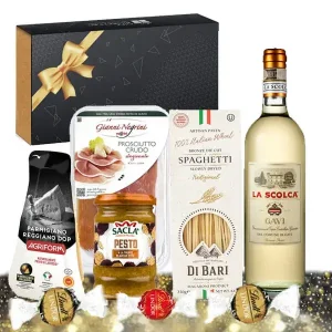 Подаръчна кутия с италиански продукти La Scolca
