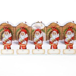 Шоколадов Дядо Коледа Lindt 5х10 г