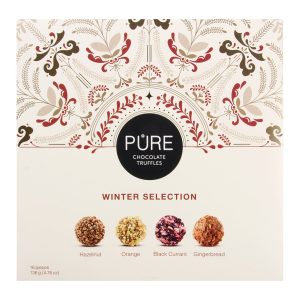 Ексклузивна колекция трюфели PURE - Зимна серия 16 бр