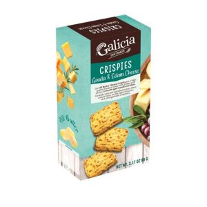 Хрукави филийки Galicia с гауда и едам сирене 90 г