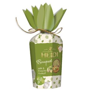 Млечни шоколадови бонбони Heidi Bouquet с пълнеж от шам-фъстък и кадаиф 120 г