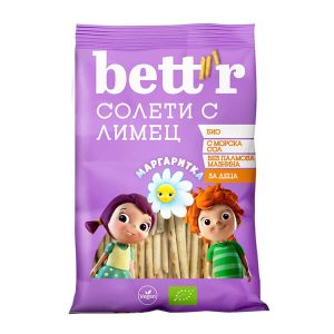 Био солети Bettr с лимец за деца 50 г