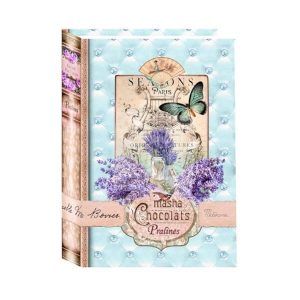 Шоколадови бонбони Masha Chocolate от белгийски млечен шоколад с лешникова нуга и лешник 200 г