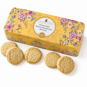 Grandma Wild's маслени бисквити в метална кутия 150 г